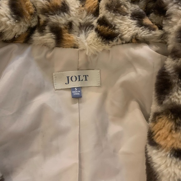 Leopard print fur vest - Picture 3 of 4